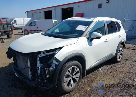 2023 Nissan Rogue Sv Intelligent Awd from USA, damaged, VIN 5N1BT3BB3PC755308